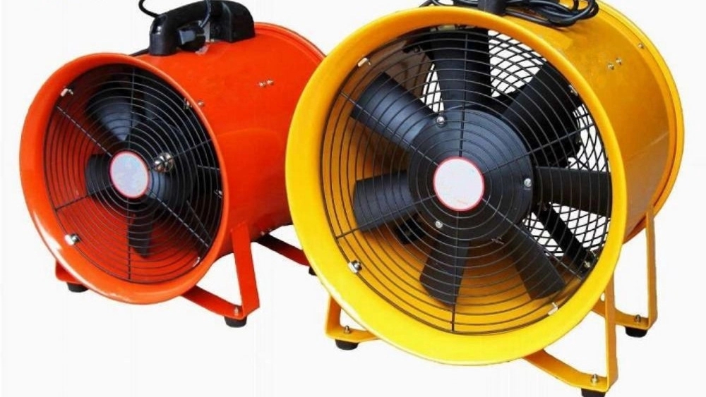 Types of industrial ventilators